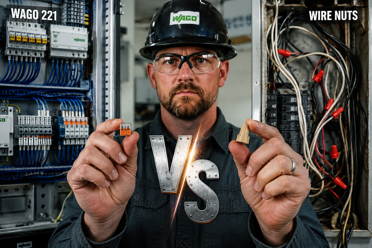 WAGO Connectors vs Traditional Wire Nuts Comparison for Electrical Wiring